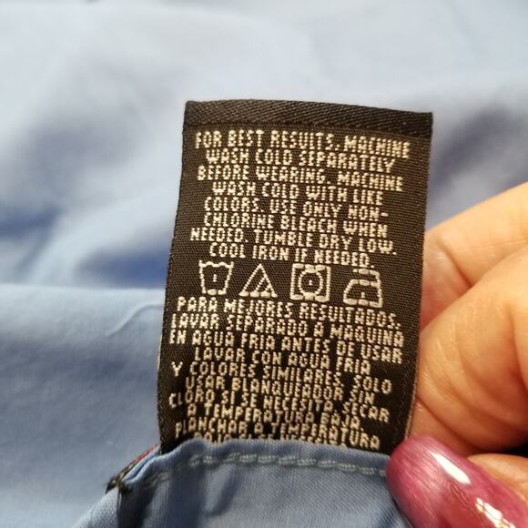 NWT - Hanes Classics Men’s Pajamas Button Up Long Sleeve Shirt & Bottoms Size XL - Picture 7 of 10